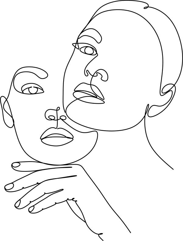 Dessin de visage de femme Qualite de peau | Dr Khalifa Montauban